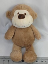 Kellytoy Brown Monkey Chimp Plush Rattle 12 Inch 2018 Stuffed Animal Toy - £24.13 GBP