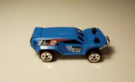 Hot Wheels Land Crusher Off Road Series Blue Car Toyota 2013 - £3.90 GBP