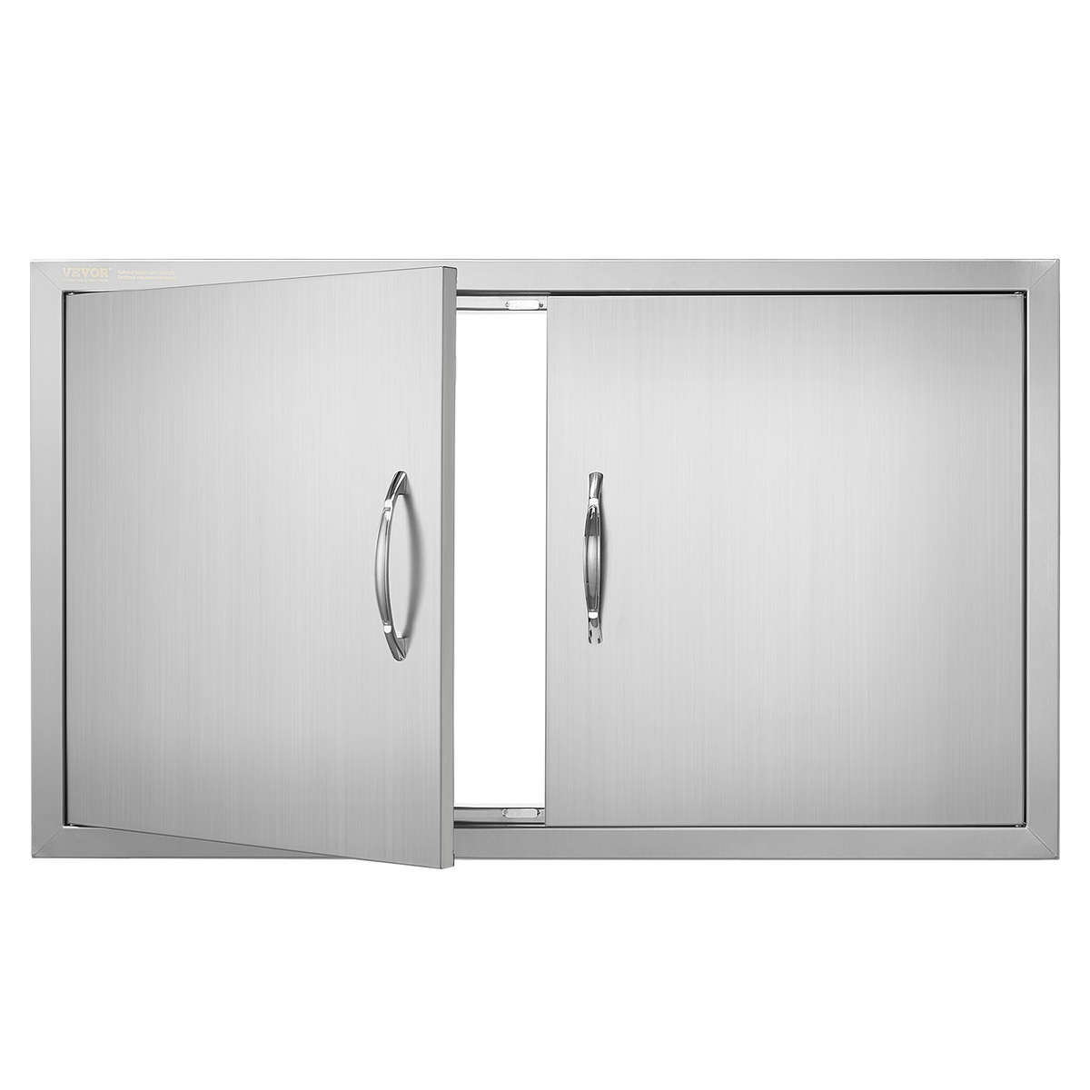 VEVOR BBQ Access Door, 36W x 21H inch, 2 Outdoor Kitchen Door,  Flush Mo... - $71.90