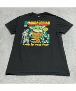 Mandalorian Star Wars Men’s Graphic Tee Black Medium Cotton Fifth Sun Th... - $227.30 MXN