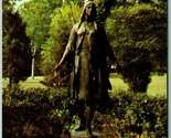 Pocahontas Statua Jamestown Virginia VA Unp Cromo Cartolina I14 - £2.40 GBP