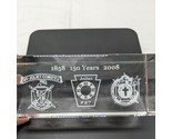 Illinois Commander Knights Templar Glass Plaque Joilet # 4 , 27 and Trem... - $26.72