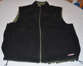 Grand Slam Totaltech Men&#39;s Vest Sleeveless Jacket Size L large Zip Up Reversible - £14.10 GBP