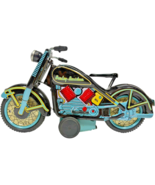 Xonex Harley-Davidson 1950&#39;s Tin Toy Reproduction Friction Powered Motor... - $42.75