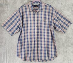 Specialty Collection Shirt Mens Large Plaid Dad Casualcore Vintage Button Up - £23.64 GBP