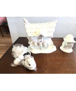 Dept 56 Snowbunnies 95’ My Woodland Wagon Parked in Robins Nest Thicket ... - $24.99