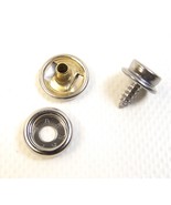 Marine Grade Snap Set, Nickel Plated Brass, Dot Brand, 10 Piece, 3/8" Sc... - $14.83