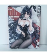 Mai Bunny Premium Waifu Card Anime Girl Wall Art Oversized Board A5 - $428.96 MXN
