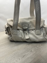 Michael Kors Off White Leather Handbag SH - $750.41 MXN