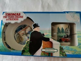Thomas The Tank Engine &amp; Friends - Wedgwood China Child Set Bowl &amp; Mug (Cup) - £26.58 GBP