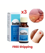 3x 15ml Duofilm Solution Salicylic Acid Removes Warts Corns &amp; Calluses F... - $881.08 MXN