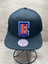 Mitchell &amp; Ness LA Clippers NBA Snapback Hat Black Grey - $14.85