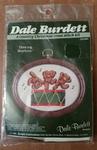 Dancing Bears Drum Country Cristmas cross stitch kit Dale Burdett Bearkins New - $4.99