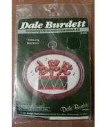 Dancing Bears Drum Country Cristmas cross stitch kit Dale Burdett Bearki... - $94.99 MXN
