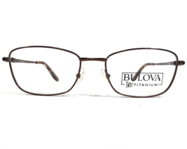 Bulova Brille Rahmen SHANGRI-LA Brown Cat Eye Voll Felge 51-17-135 - £36.48 GBP