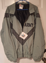 New Vintage US Army IPFU Jacket Mens XL Regular Reflective Windbreaker DSCP NWT - £31.51 GBP