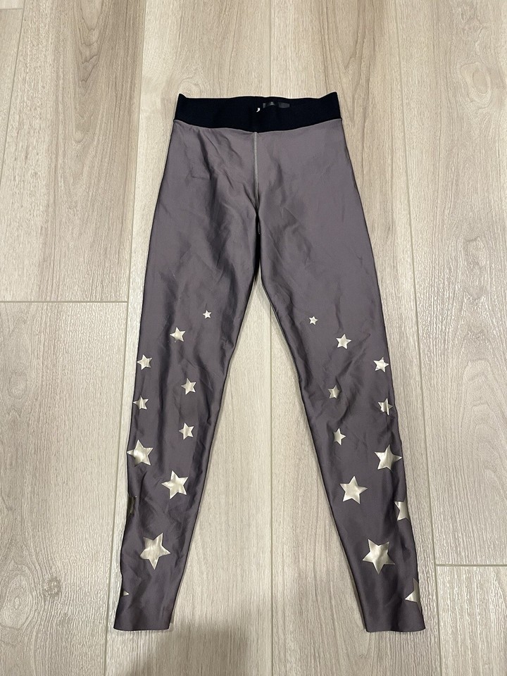 Ultracor Leggings Luster Star Nero Gray Size XS - $59.39