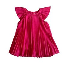 Baby Gap Pleated Pink Dress Sie 12-18 Months - $14.85