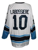 Any Name Number Houston Aeros Retro Hockey Jersey White Labossiere Any Size image 2