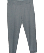 Z Zegna Men’s Gray Logo Design Slim Fit Cotton Blend Sweatpants Pants Si... - £128.49 GBP