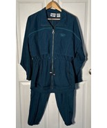 Vintage 90s Reebok Track Suit 2pc Jacket Pants Small Nylon Windbreaker G... - £23.55 GBP
