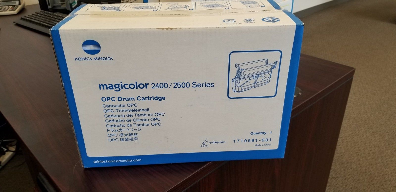 Konica Minolta OPC Drum Cartridge for Magicolor 2400/2500 Series 1710591-001 - $89.99