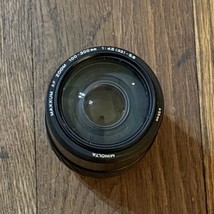 Minolta Maxxum AF Zoom Lens 100-300mm F1:4.5 (32) 5.6 AF 55mm Made In Japan - £27.93 GBP