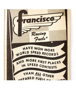1974 Francisco Racing Fuels Model Supply Advertisement Aviation Kits DWQQ13 - $28.01 CAD