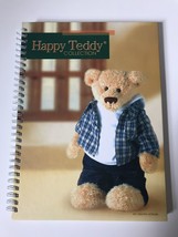 Writing Journal Happy Teddy IDO Creative Network Hardcover Spiral Bound ... - £11.64 GBP