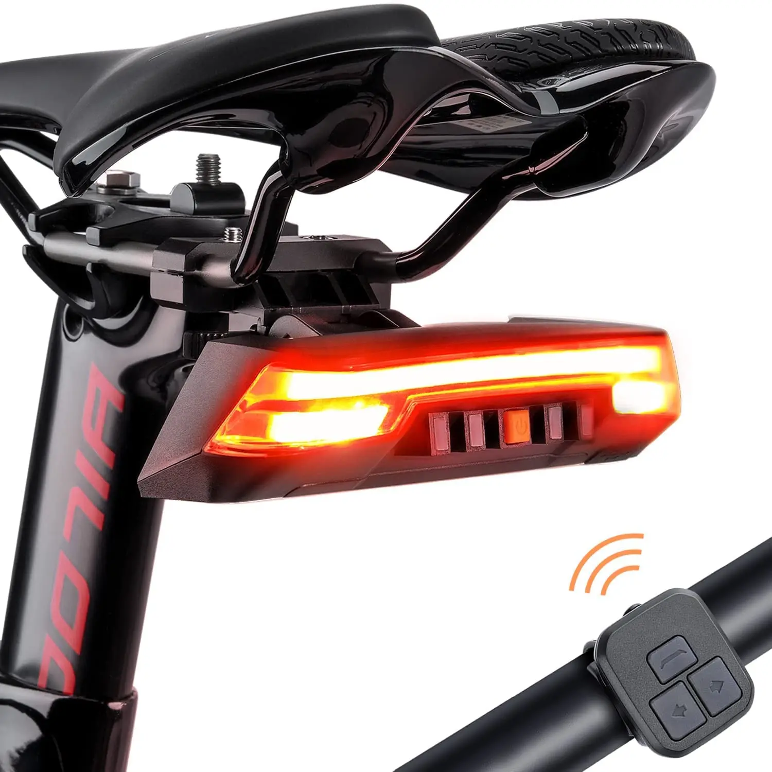 Bike Light Rear USB Bicycle Brake Light LED Lamp Lantern For MTB Road Bike - £31.43 GBP