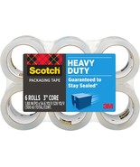 Scotch Heavy Duty Packaging Tape, 1 Point 88&quot; X 54 Point 6 Yd, Designed ... - £25.12 GBP