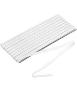 White Wide Sewing Elastic Knit Elastic Spool 2/5 Inch x 22 Yards - $10.88