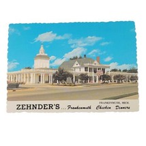 Vintage Zehnders Frankenmuth Postcard Michigan Chicken Dinners Restaurant Famous - £2.74 GBP