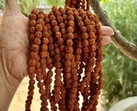 Vente en gros lot de 9 perles de prière Mukhi RUDRAKSHA Rudraksh Mala... - £52.21 GBP