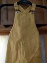 Girls Overalls - f&amp;f Size 4-5 years Cotton Yellow Overall - $7.20