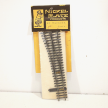 Vtg NOS Nickel Plate Products #5 Turnout Left Black Ties - £17.70 GBP