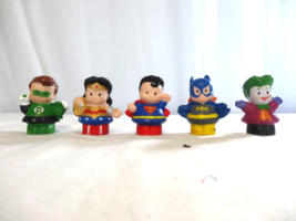 Marvel/DC Super Friends Heroes Figures Fisher Price Little People - $15.84