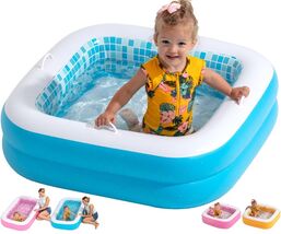 Inflatable Baby Pool Toddler 1-3 with Handles Soft Floor Drain 34x10 Vinyl - €17,12 EUR Inflatable Baby Pool Toddler 1-3 with Handles Soft Floor Drain 34x10 Vinyl - €17,12 EUR