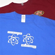 Lot Of 2 T-SHIRTS ~ Funny / Beer / Geek / Nerd Humor ~ Sz Xl Slobber &amp; Electrons - £13.55 GBP