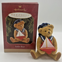 Hallmark Christmas Ornament Sailor Bear 1997 U47 - £11.94 GBP