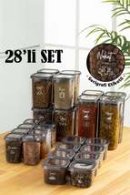 28pcs Peggy Square Provisions and Spices Full Set with White Screen Printing Lab - £34.48 GBP