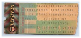 Fleetwood Mac Concierto Ticket Stub Noviembre 11 1979 Uniondale New York - £47.53 GBP
