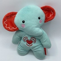 Fisher Price Blue Musical Lullaby Elephant Calming Vibrations Plush Security - $23.34