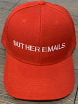 BUT HER EMAILS Hillary Clinton ANTI TRUMP Parody HAT Political FUNNY Cap... - £12.50 GBP