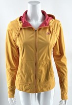 Nike ACG Womens Athletic Jacket Size Small Orange Pink Hooded Zip Up Thumbhole - £27.69 GBP
