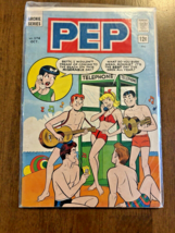 Pep #174 Archie Comics Silver Age Betty Bikini Cover Good Girl Art Phone Booth - £20.82 GBP