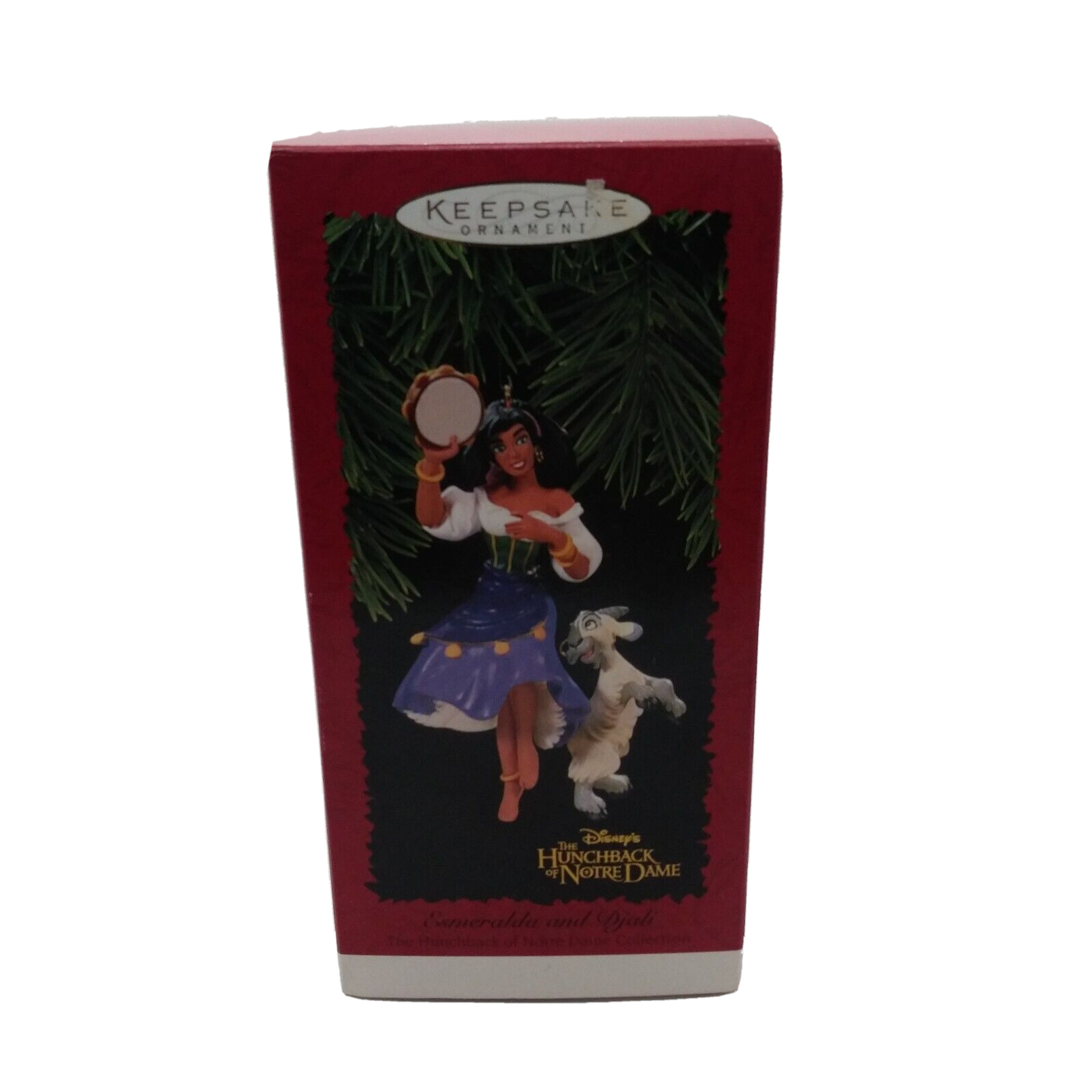 Hallmark Keepsake Ornament Disney's The Hunchback of Notre Dame Esmeralda 1996 Ornaments