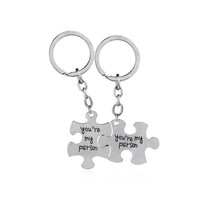 You&#39;re my person puzzle piece keychain set of 2 - $6.99