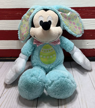 Mickey Mouse Disney Easter Bunny Large Plush 17&quot; Stuffed Animal Pal Plushie Hare - £20.05 GBP