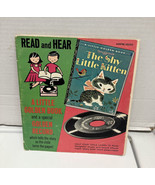 Little Golden Book The Shy Little Kitten Read and Hear 45 RPM No Record - $4.95